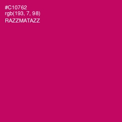#C10762 - Razzmatazz Color Image