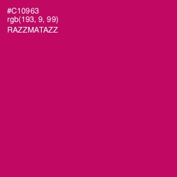 #C10963 - Razzmatazz Color Image