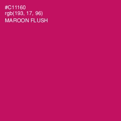 #C11160 - Maroon Flush Color Image