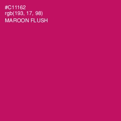 #C11162 - Maroon Flush Color Image