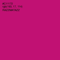 #C11172 - Razzmatazz Color Image