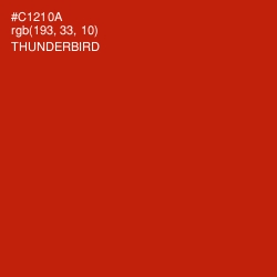 #C1210A - Thunderbird Color Image