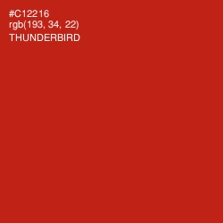 #C12216 - Thunderbird Color Image