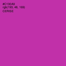 #C130A9 - Cerise Color Image