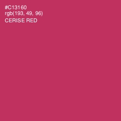 #C13160 - Cerise Red Color Image