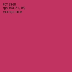 #C13360 - Cerise Red Color Image