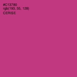 #C13780 - Cerise Color Image