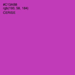 #C13AB8 - Cerise Color Image