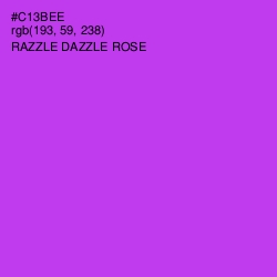 #C13BEE - Razzle Dazzle Rose Color Image