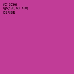 #C13C96 - Cerise Color Image