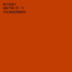 #C13D01 - Thunderbird Color Image