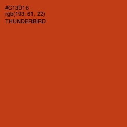 #C13D16 - Thunderbird Color Image