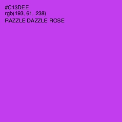 #C13DEE - Razzle Dazzle Rose Color Image