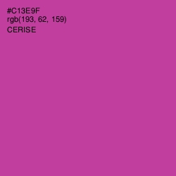 #C13E9F - Cerise Color Image