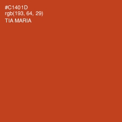#C1401D - Tia Maria Color Image