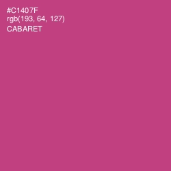 #C1407F - Cabaret Color Image