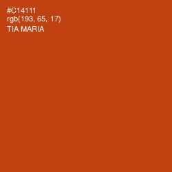 #C14111 - Tia Maria Color Image