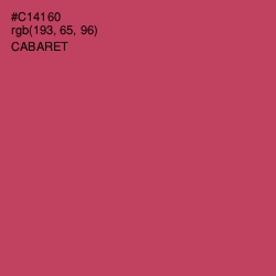 #C14160 - Cabaret Color Image