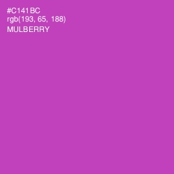 #C141BC - Mulberry Color Image