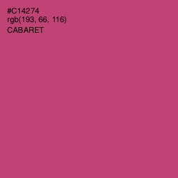 #C14274 - Cabaret Color Image