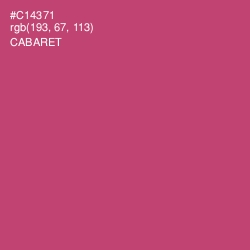 #C14371 - Cabaret Color Image