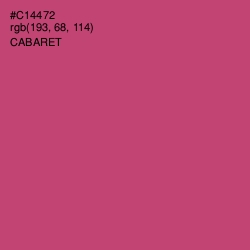 #C14472 - Cabaret Color Image