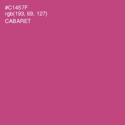 #C1457F - Cabaret Color Image