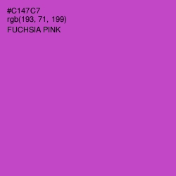 #C147C7 - Fuchsia Pink Color Image