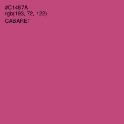 #C1487A - Cabaret Color Image