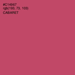 #C14967 - Cabaret Color Image