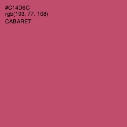 #C14D6C - Cabaret Color Image