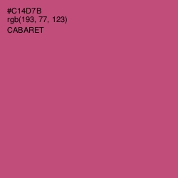 #C14D7B - Cabaret Color Image