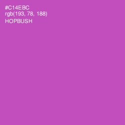 #C14EBC - Hopbush Color Image