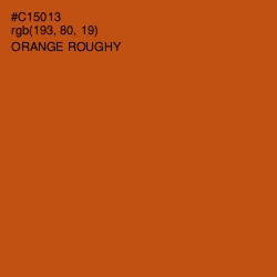 #C15013 - Orange Roughy Color Image