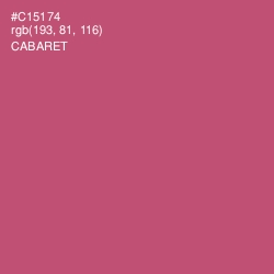 #C15174 - Cabaret Color Image