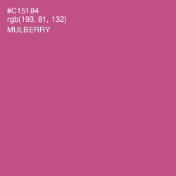 #C15184 - Mulberry Color Image