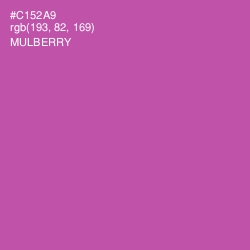#C152A9 - Mulberry Color Image