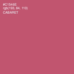 #C1546E - Cabaret Color Image