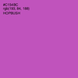 #C154BC - Hopbush Color Image
