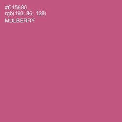 #C15680 - Mulberry Color Image