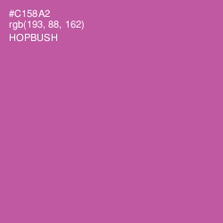 #C158A2 - Hopbush Color Image