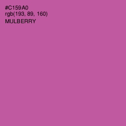 #C159A0 - Mulberry Color Image