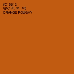 #C15B12 - Orange Roughy Color Image