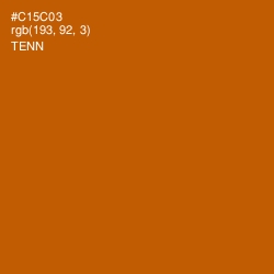 #C15C03 - Tenn Color Image