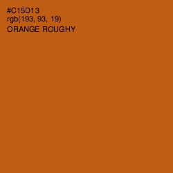 #C15D13 - Orange Roughy Color Image