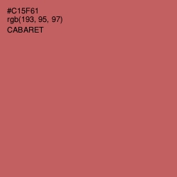 #C15F61 - Cabaret Color Image