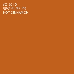 #C1601D - Hot Cinnamon Color Image