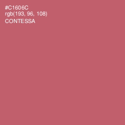 #C1606C - Contessa Color Image