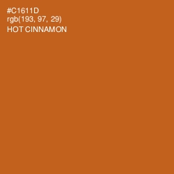 #C1611D - Hot Cinnamon Color Image