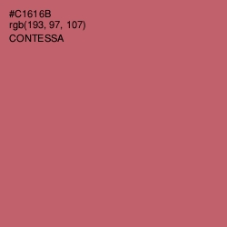 #C1616B - Contessa Color Image